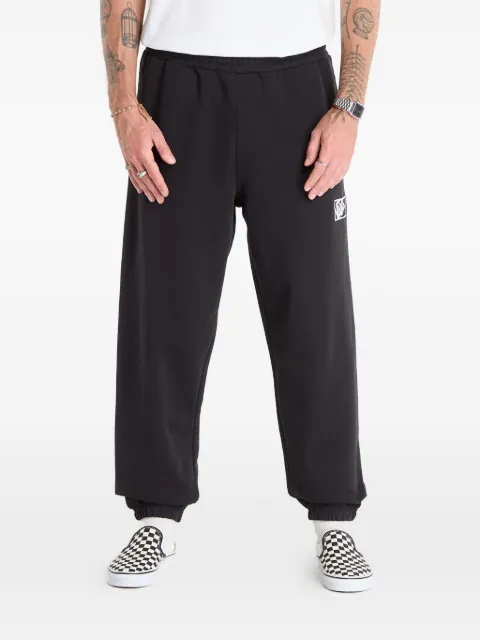 Vans Blocked Box logo-patch cotton track pants Black VN000RAXBLK1
