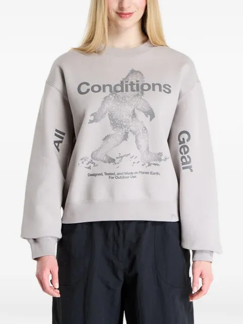 Nike graphic-print sweatshirt Grey IO9403