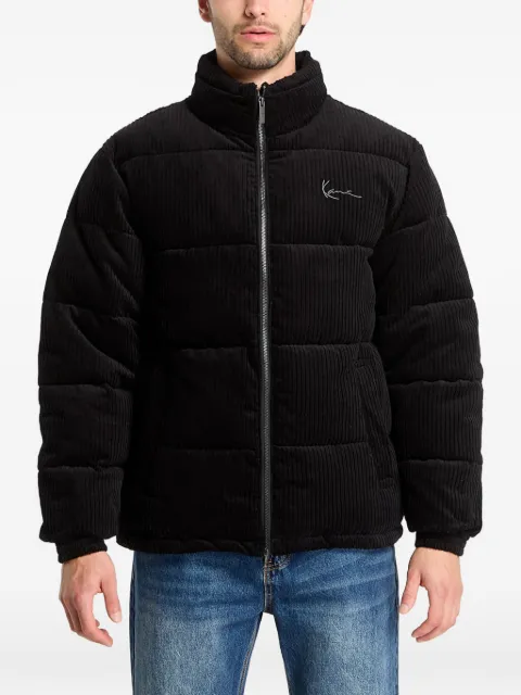 karl kani corduroy padded jacket Black PD00008904