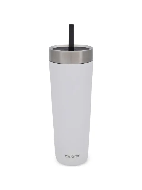 Contigo matte logo-print tumbler travel mug White 43317