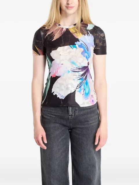Desigual Viena T-shirt Black 25WWTK522000