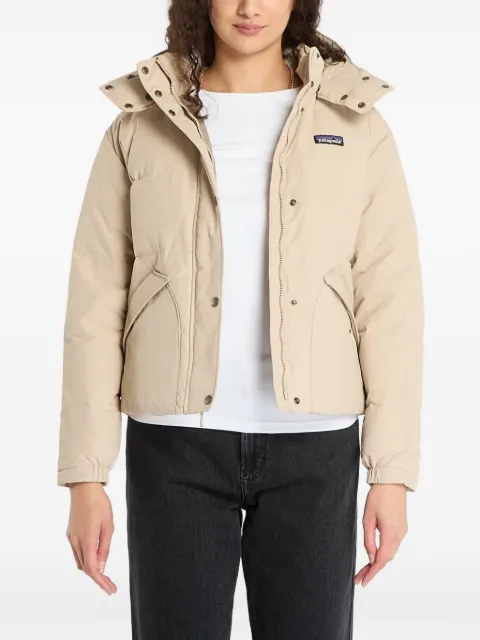 Patagonia padded-design hooded jacket Neutrals 20625OTSG