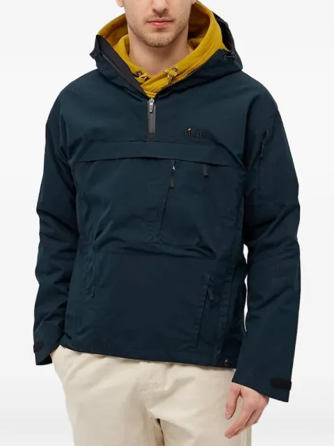 Tilak Odin hooded half-zip jacket Blue 0399001959