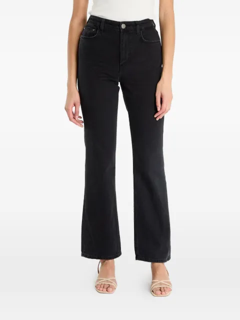 GUESS USA logo-patch jeans Black W5BA33D0981WNTK