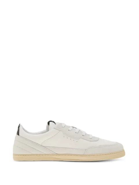 GROUNDIES Zürich perforated leather sneakers White GND27026002