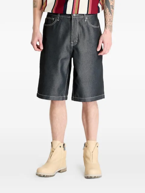 GUESS USA contrast-stitch shorts Grey M5GD52D5L3AGOM6