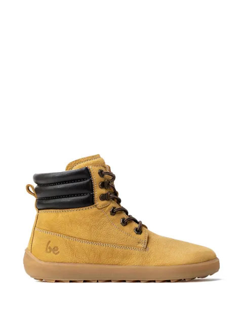 Be Lenka Nevada Neo lace-up padded-collar ankle boots Yellow KECOOM849O