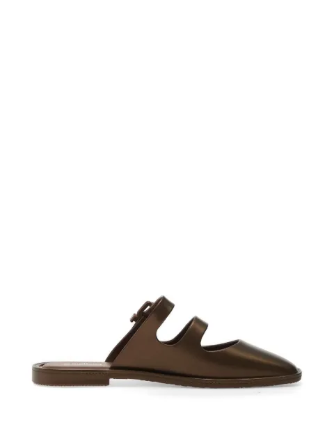 Melissa Anastasia pointed-toe slides Brown M36122BH951