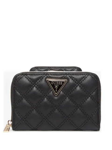 GUESS USA Giully logo-plaque wallet Black SWQG9673140