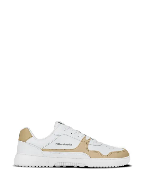 Barebarics Zing panelled perforated barefoot sneakers White E2L3MJAMW5