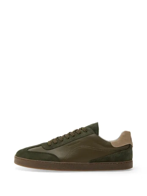 GROUNDIES Panama lace-up sneakers Green GND11023810P8043