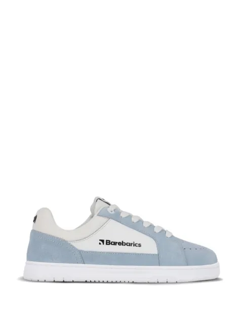 Barebarics Legend panelled perforated sneakers Blue O48QEN41F1