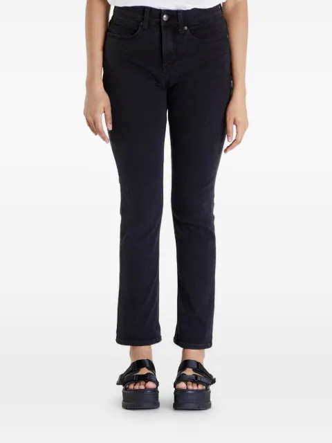 LEE logo-patch jeans Black 112350784