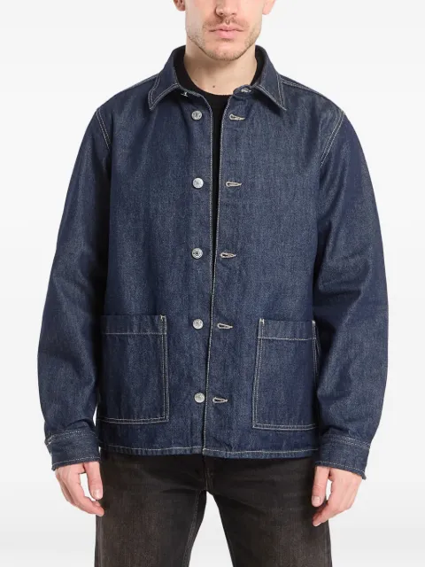 SAMSOE SAMSOE Sahenry patch-pocket denim jacket Blue M25400007CLR001257