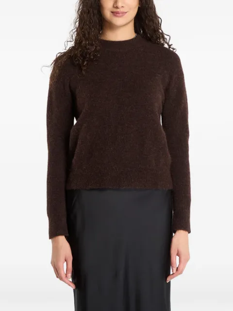 SAMSOE SAMSOE brushed-knit sweater Brown F18422025191111TCX