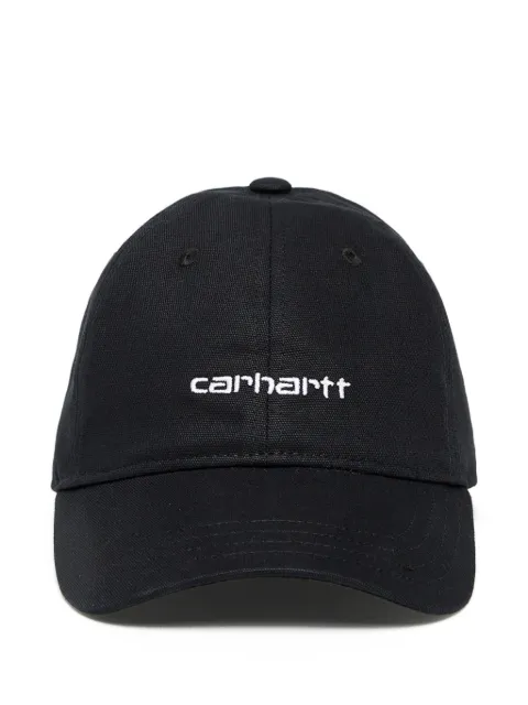 Carhartt WIP Scrip canvas baseball cap Black I028876