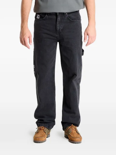 karl kani Retro Baggy Workwear jeans Black 6000508