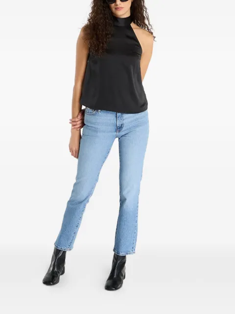 SAMSOE SAMSOE Sarheos halterneck satin top Black F25400155CLR000021