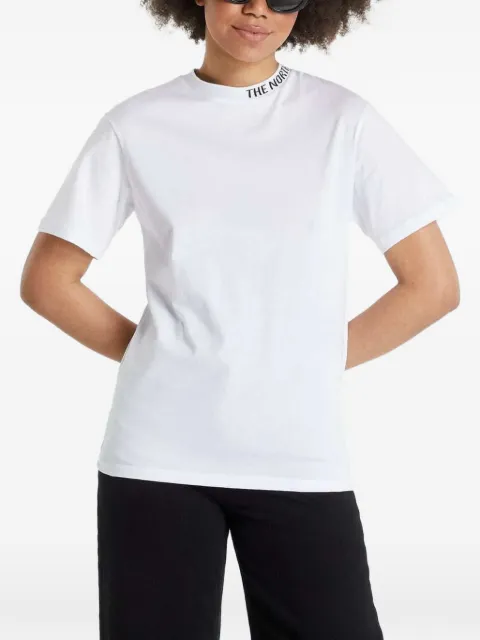 The North Face logo-embroidered T-shirt White NF0A491QFN41