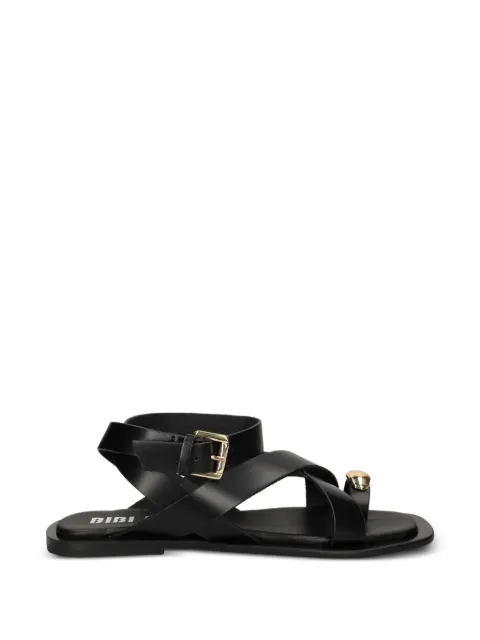 Bibi Lou Vaz embellished crossover-strap sandals Black 902Z08AA