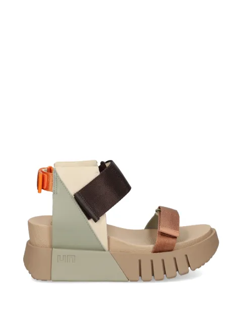 United Nude Delta Run panelled touch-strap sandals Neutrals 1041097216