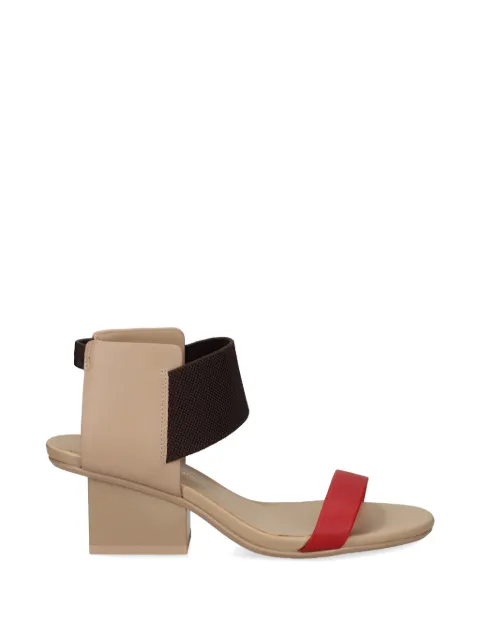 United Nude Raila Mid elasticated-strap block-heel sandals Neutrals 1072798016