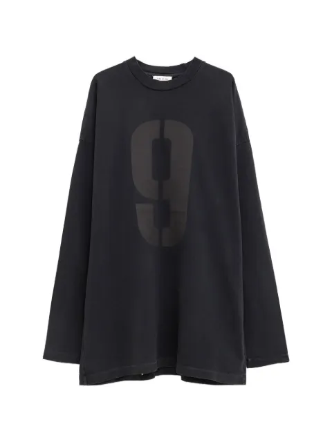 Fear Of God 9 long-sleeved T-shirt Black FG9M109956HWJ