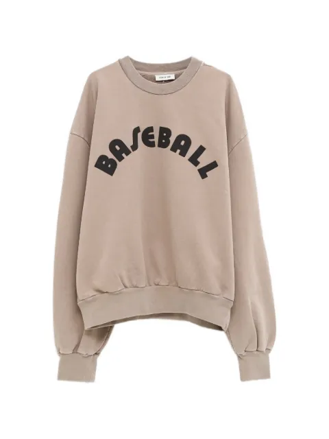 Fear Of God logo-print sweatshirt Neutrals FG9M129934BHF