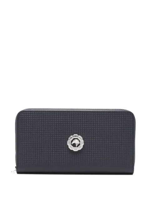Stefano Ricci logo-plaque leather wallet Blue PP440I1GPVHB013
