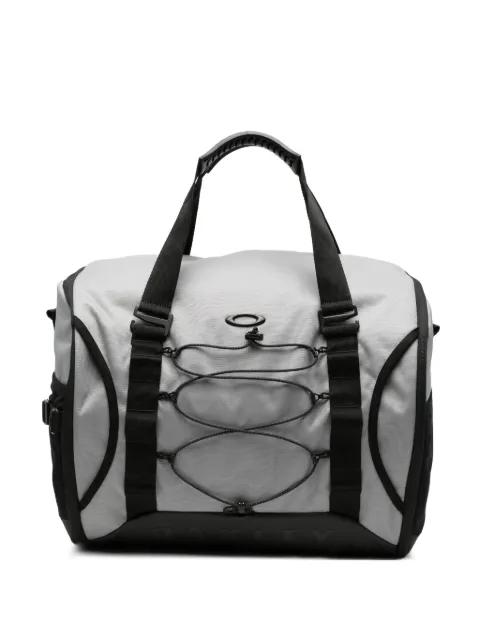Oakley bungee-cord panelled tote bag Grey FOS901941