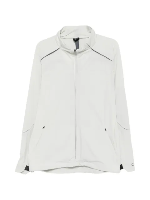 Oakley Fusion Flex Neo logo-print zip-up jacket Grey FOA408779