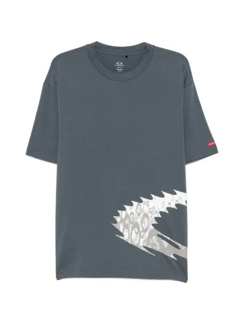 Oakley New Retro graphic-print T-shirt Grey FOA408789