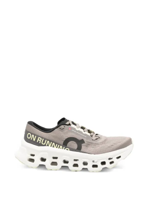 On Cloudmonster logo-print sneakers Grey 3WG10034096