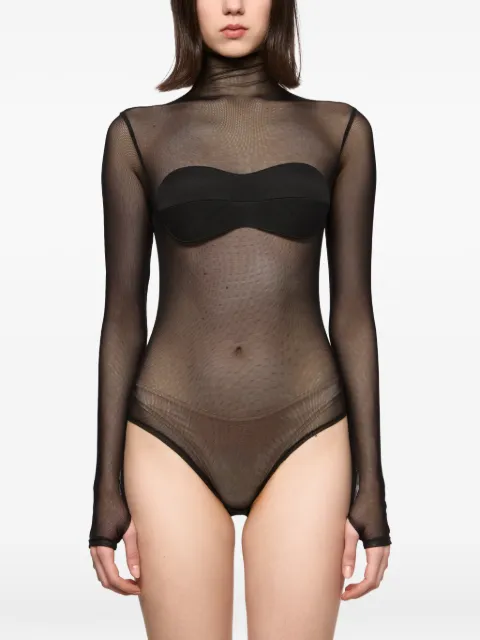 Atu Body Couture panelled body Black AT26134