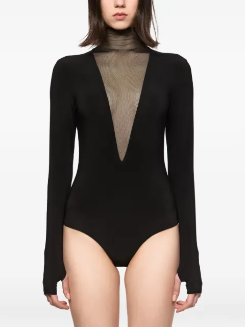 Atu Body Couture panelled body Black AT26133