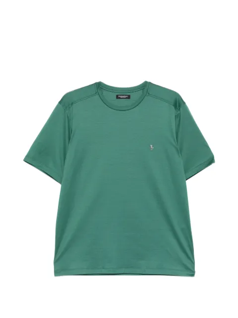 Stefano Ricci logo-detail T-shirt Green MNH6105140TE0001