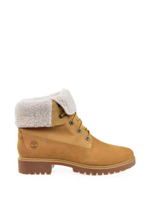 Timberland Jayne fleece-trimmed boots Neutrals TB0A1SGA231