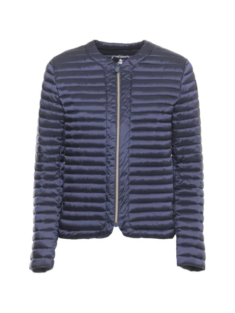 Save The Duck quilted zip-up jacket Blue D30614WIRIS2290010