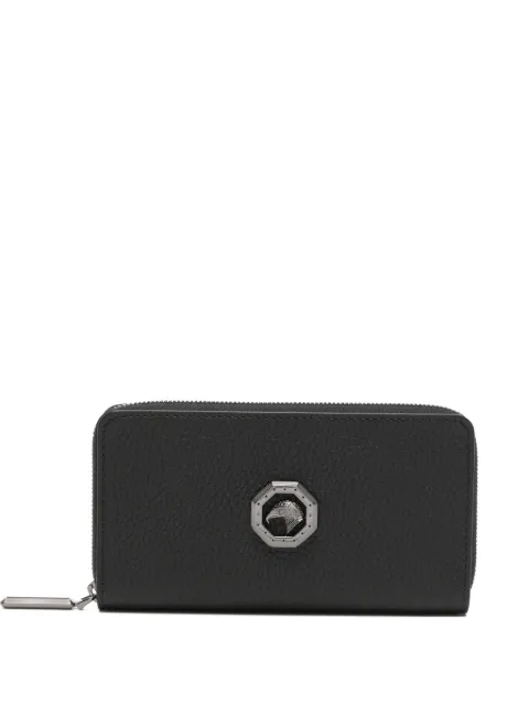 Stefano Ricci logo-plaque leather wallet Black PP385URE