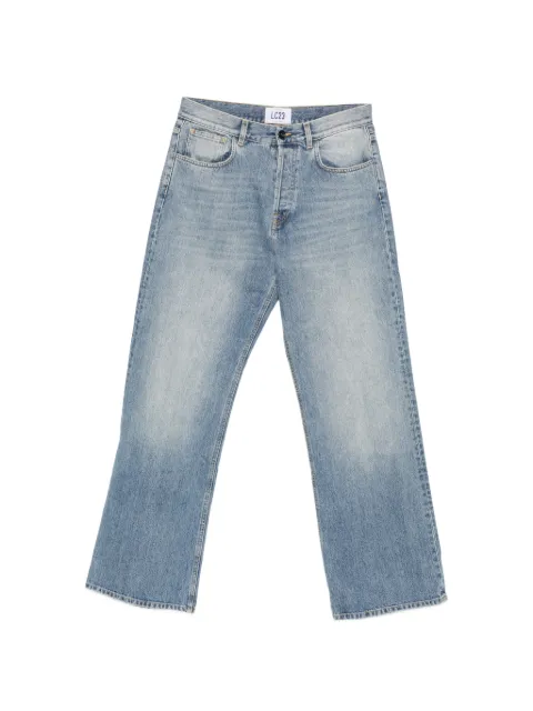 LC23 faded-effect straight-leg jeans Blue P529