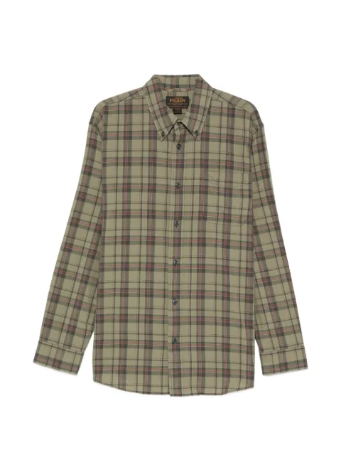 Filson plaid buttoned shirt Green FMCAM0085