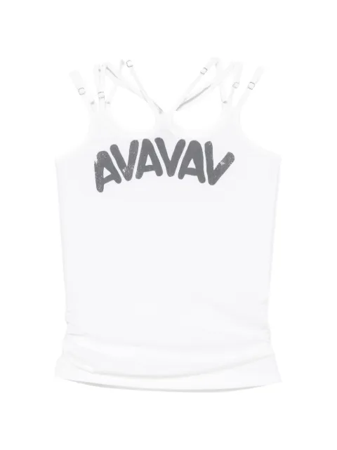 AVAVAV Tova logo-print multi-strap top White S26N1163