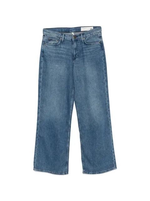 rag & bone faded-effect wide-leg jeans Blue RJ4126S1FRI