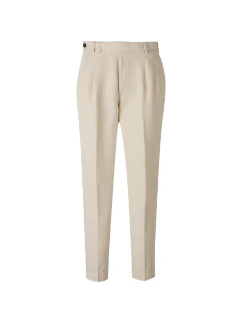PT Torino pleated trousers Neutrals COZLCMZB0RWLPU38L