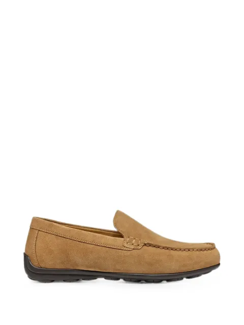 Geox Spherica™ suede slip-on loafers Brown U55HYA00022