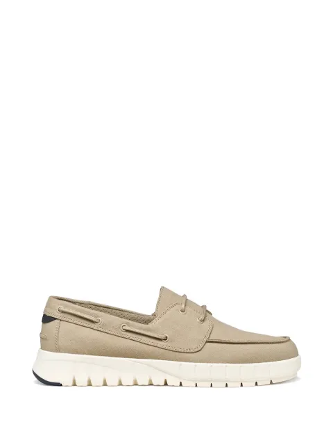 Geox Flextride lace fastening boat shoes Neutrals U65MYB00010