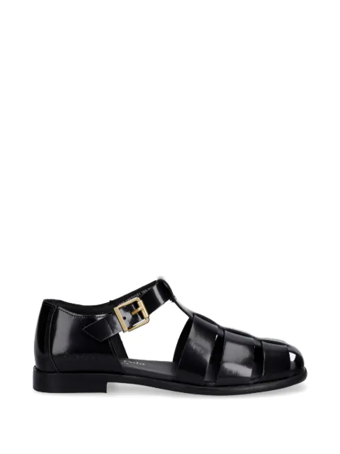 Marc O'Polo cage-style buckled sandals Black 60218631101189
