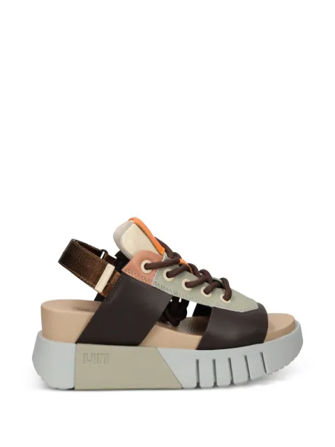 United Nude Delta Sporty II lace-up platform sandals Brown 1101797216