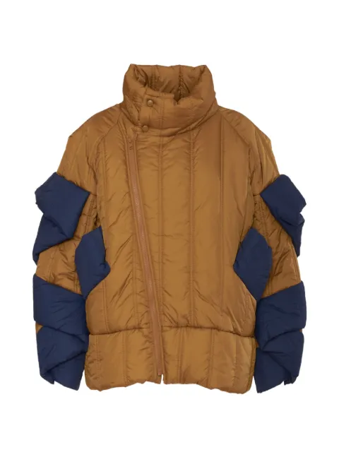 Henrik Vibskov quilted asymmetric-zip jacket Yellow AR021