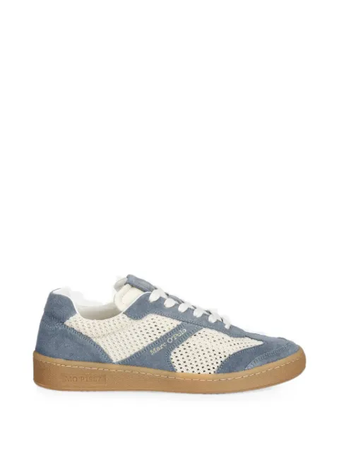 Marc O'Polo suede-panelled mesh sneakers Blue 60216263502216